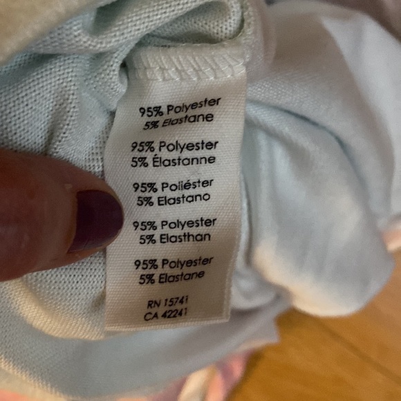 NWOT PJ Salvage Soft Knit Watercolor Lounge Pant in size XL - Picture 8 of 8